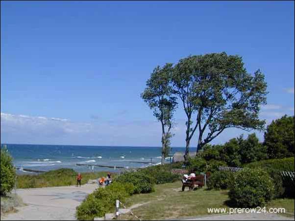 Umgebung der Ferienwohnung in Prerow an der Ostsee