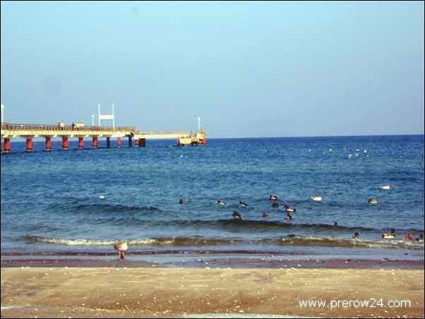 Der Strand vom Ostseebad Prerow im Winter