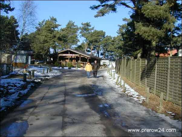 Der Strand vom Ostseebad Prerow im Winter