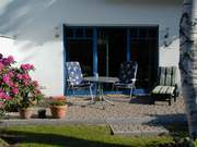Terrasse Ferienhaus 4 Bume in Prerow