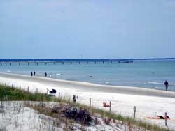 ruhiger Strand in Prerow